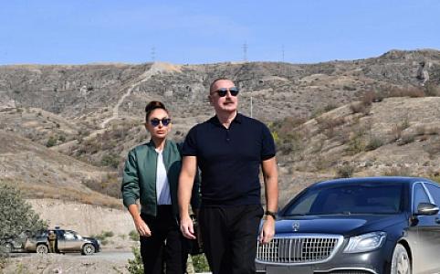 İlham Əliyev və Mehriban Əliyeva Şuşa Müalicə-Sağlamlıq Mərkəzinin açılışında