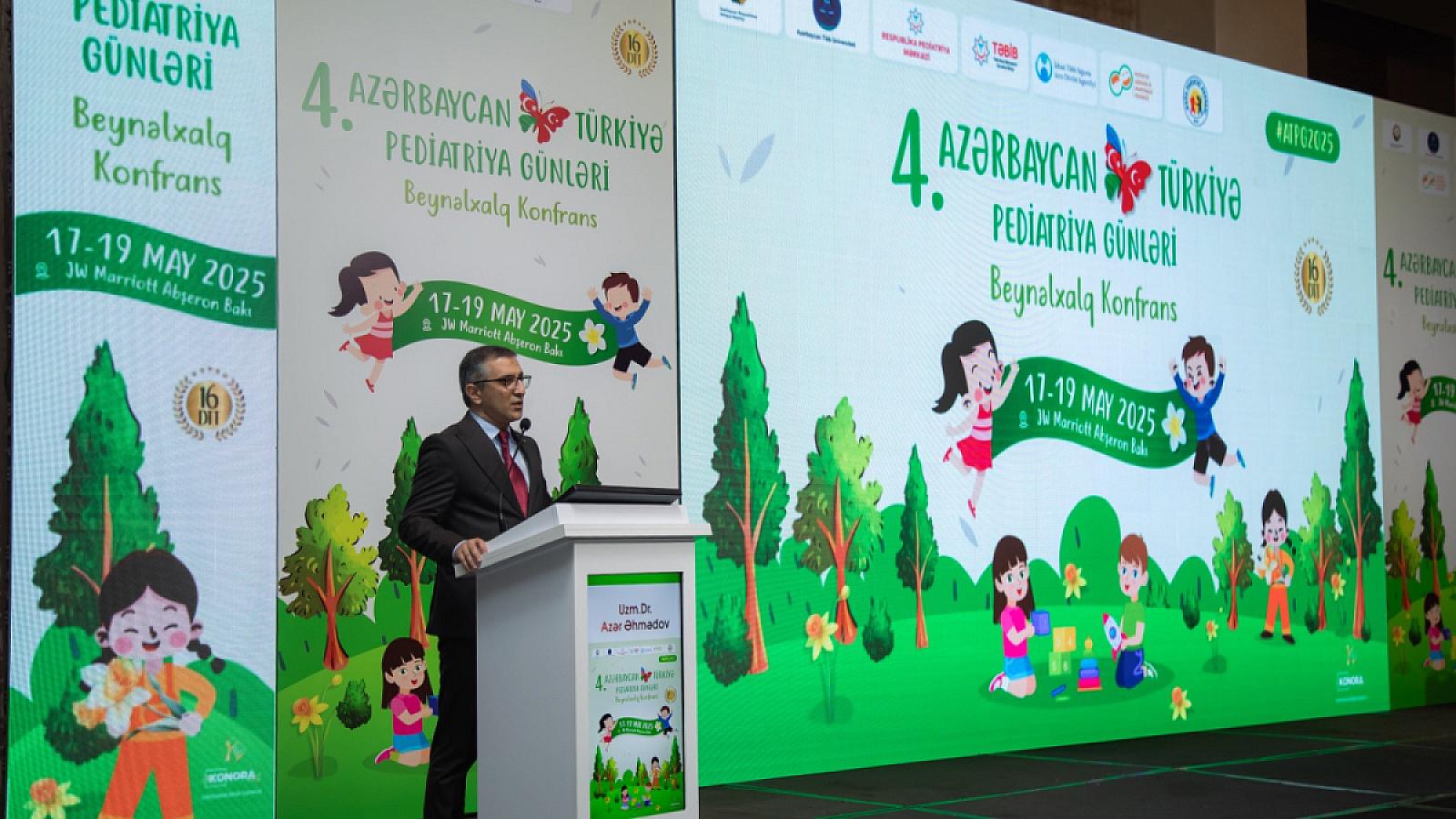 Bakıda “4-cü Azərbaycan-Türkiyə Pediatriya Günləri” adlı