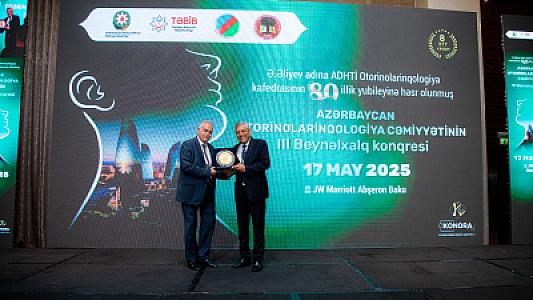 Bakıda Azərbaycan Otorinolarinqologiya Cəmiyyətinin