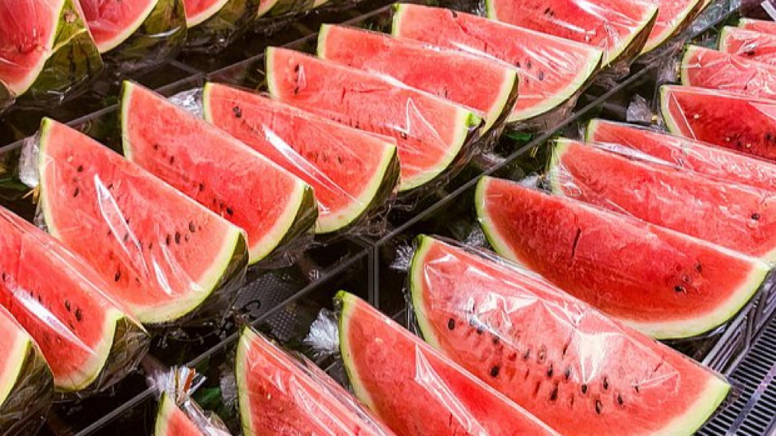 Dilimlənmiş supermarket meyvələrinin təhlükəsi
