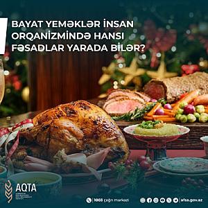 Bayat yeməklər insan orqanizmində hansı fəsadlar yarada bilər?