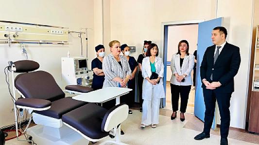 Naxçıvanda Hemodializ Mərkəzi