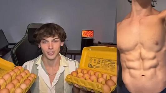 Gündə 30 yumurta yedi –