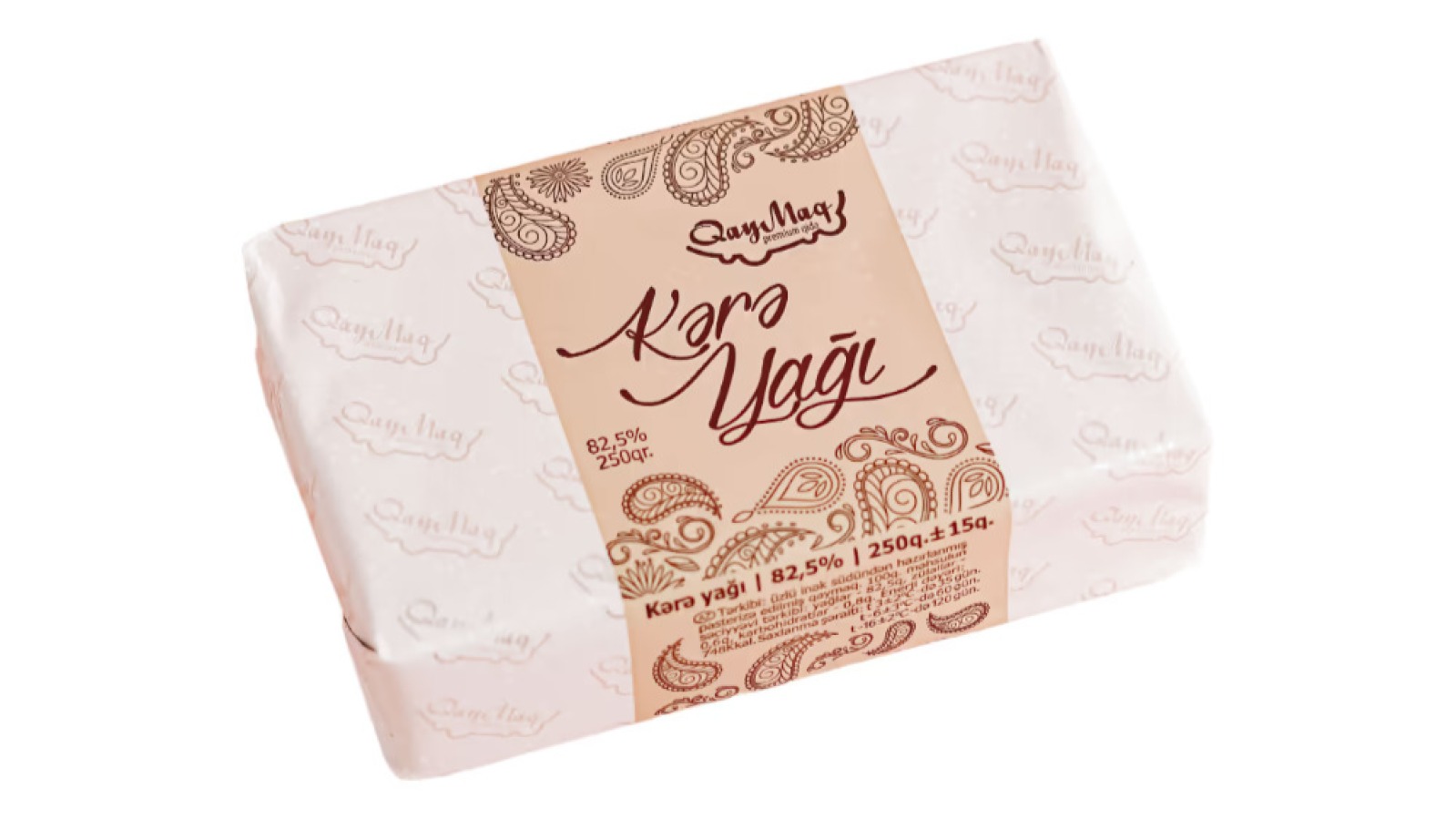 "QayMaq Premium Qida" şirkətinin kərə yağından