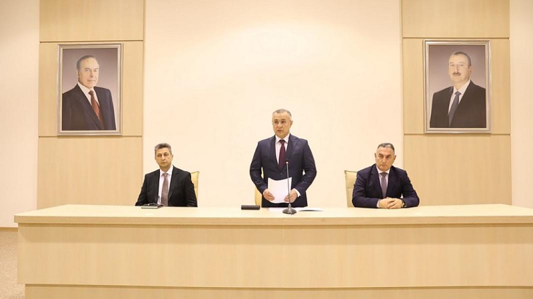 Səhiyyə naziri institutun yeni rektorunu kollektivə təqdim edib