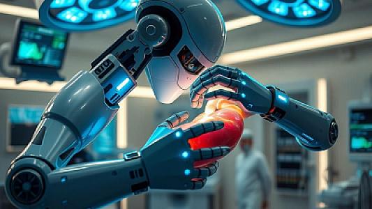 Robot cərrah ilk dəfə əməliyyatı sıfır səhvlə həyata keçirib və