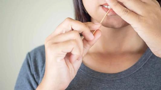 Diş çöpündən tez-tez istifadə bu xəstəliyin