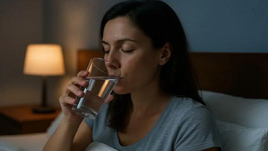 Yatmazdan əvvəl su içənlərə