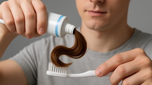 Saçdan diş pastası hazırlanacaq: