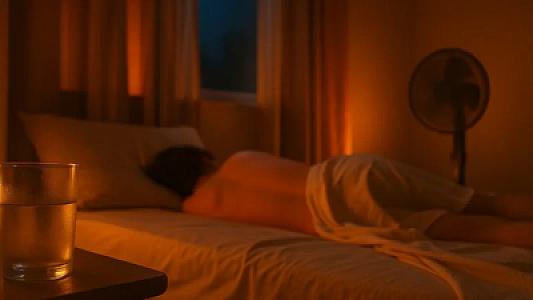 İsti havada çılpaq yatmaq