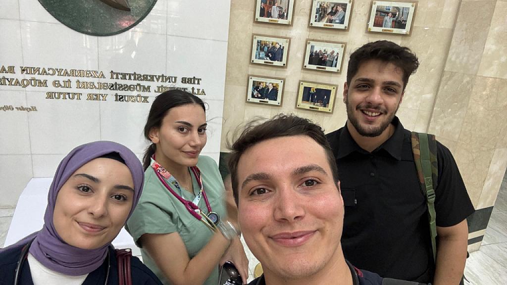 Üsküdar Universitetinin Tibb fakültəsinin tələbələri Azərbaycanda - 2