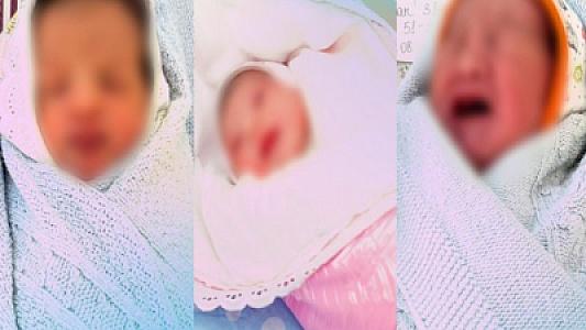 Bir gündə üç uşaq