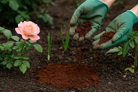 Qəhvə qalıntısı – bitkilər üçün 