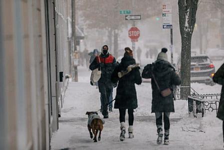 Qarlı havaya görə 75 nəfər müxtəlif sınıq və əzilmə xəsarətləri alıb