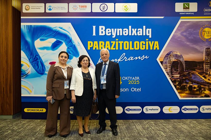 Bakıda ilk dəfə “I Beynəlxalq Parazitologiya Konfransı” keçirilib -  - 5