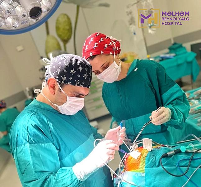 "Məlhəm Beynəlxalq Hospital"da beyin şişlərinin müalicəsində