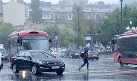 Sabah ölkə ərazisində leysan yağacaq, 