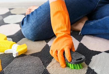 Evdə xalçanı təmizləməyin ən