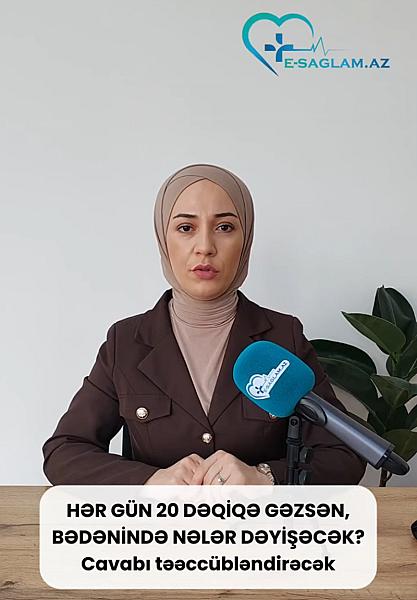  Hər gün 20 dəqiqə gəzməyin inanılmaz təsirləri