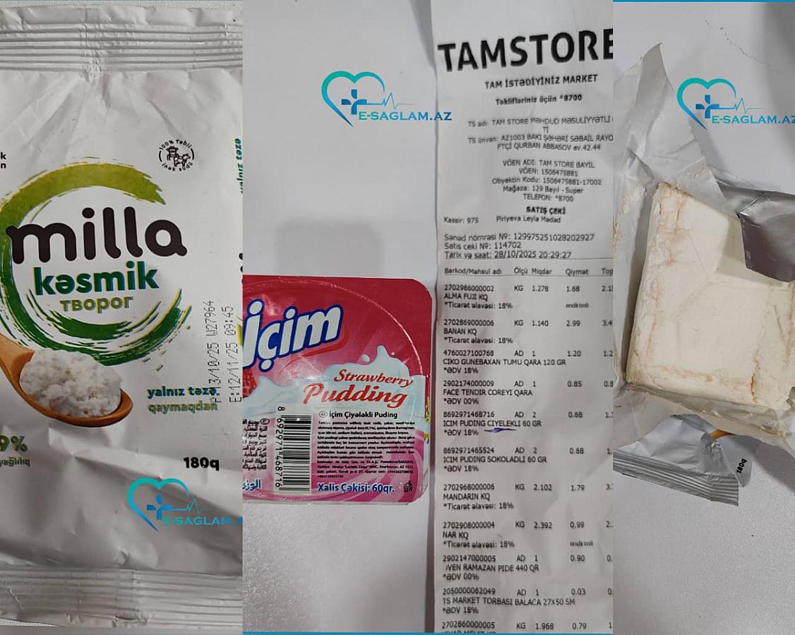 "Tamstore"da istifadəsi bitmiş məhsul