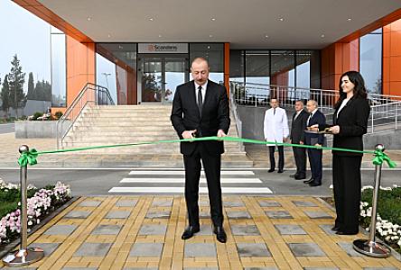 Prezident İlham Əliyev dərman preparatları istehsalı müəssisəsinin