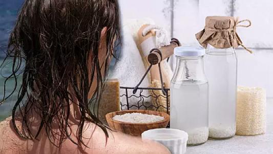 Saçları ay kimi parıldadan təbii qarışıq: