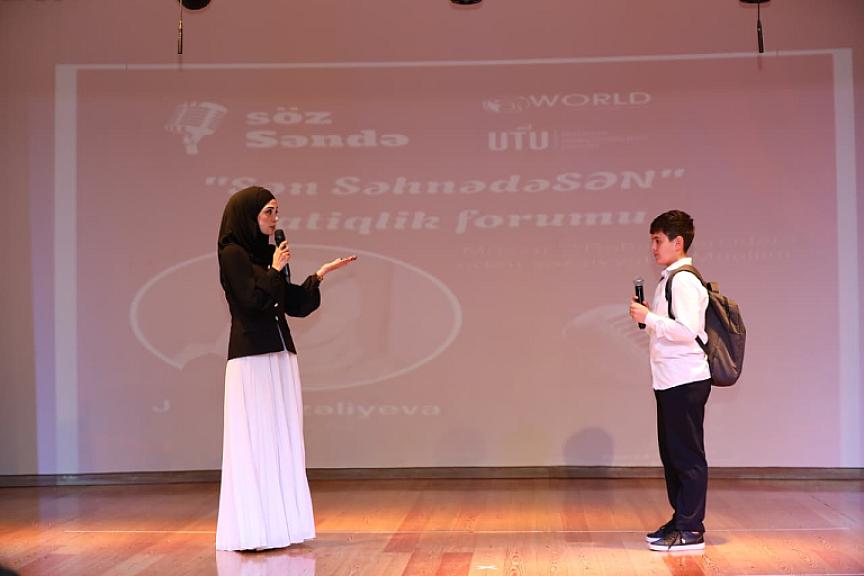  Bakıda “SənSəhnədəSƏN” adlı natiqlik - 7