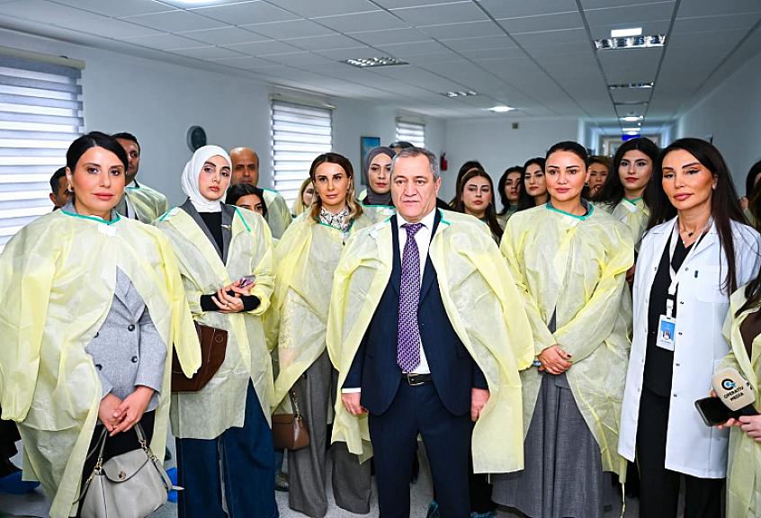 Media nümayəndələri Xəzər Tibb Mərkəzində - 7