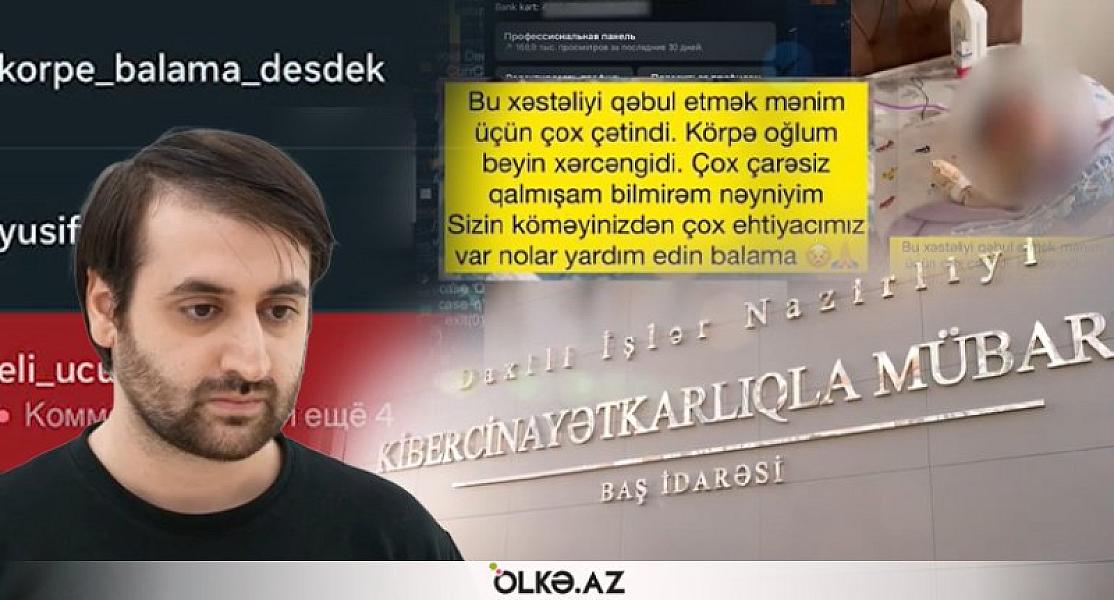 Xəstə uşaqların şəklini paylaşan 4 səhifə saxta çıxdı -