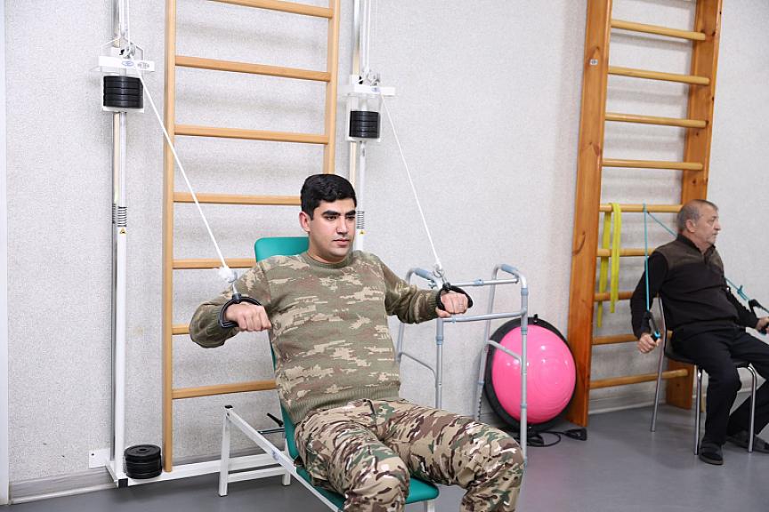 Reabilitasiya mərkəzlərində əlilliyi olan şəxslərə göstərilən - 7