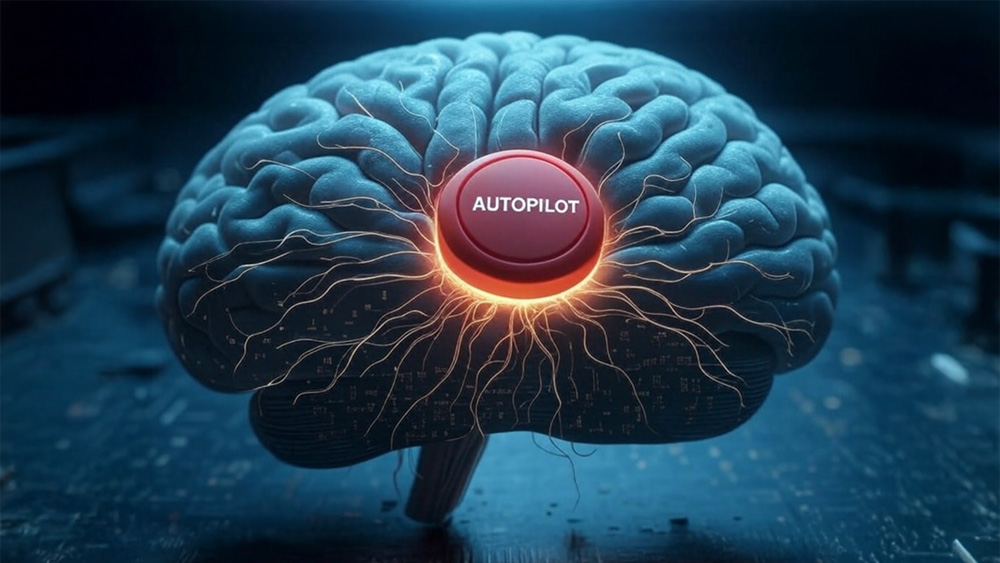 Beyin günün üçdə ikisini "avtopilot" rejimində işləyir -