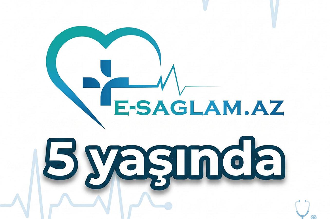 5 illik sağlam yol: E-saglam.az sağlamlıq və tibb platforması - Xəbərlər