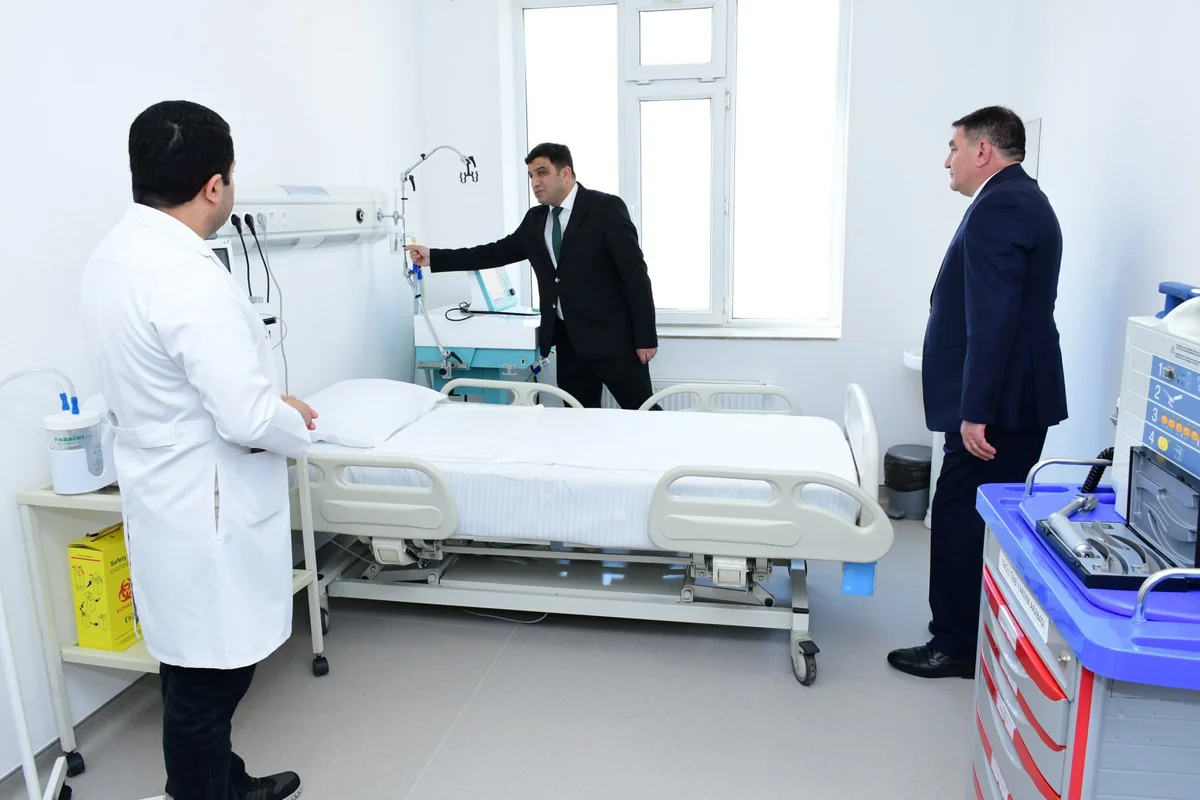 Ağstafada Təcili yardım şöbəsi