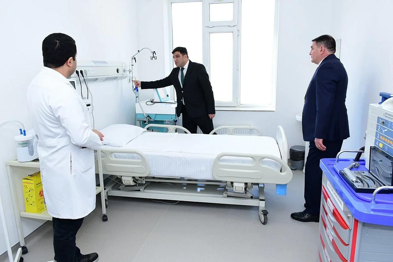 Ağstafada Təcili yardım şöbəsi