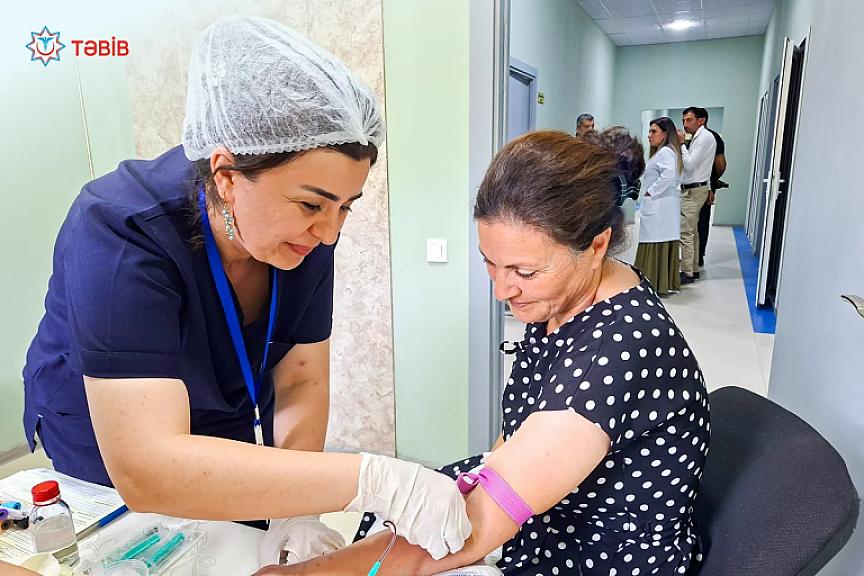 Hadrutda yaşayan sakinlərin səyyar tibbi müayinəsi - 2