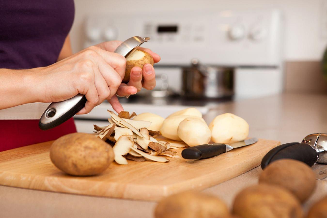 Həkim kartof qabığının