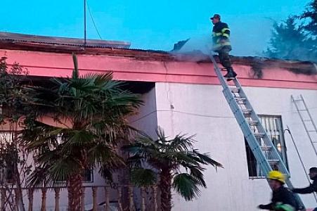 Füzulidəki Mərkəzi Kitabxanada yanğın olub -