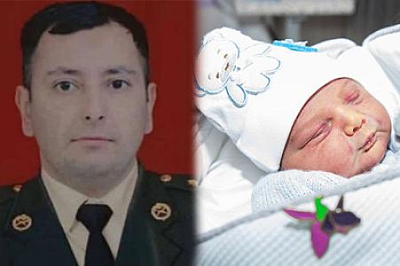 Şəhidin beşinci övladı doğuldu -
