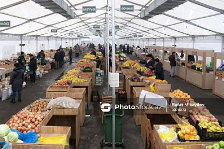 Bakıda açılan “Kənddən Şəhərə” Novruz yarmarkasının ilk günü
