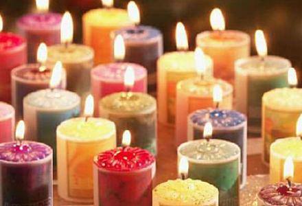 Ətirli şamlar siqaretdən daha