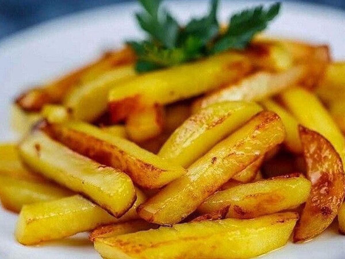Kartofu dadlı qızartmağın
