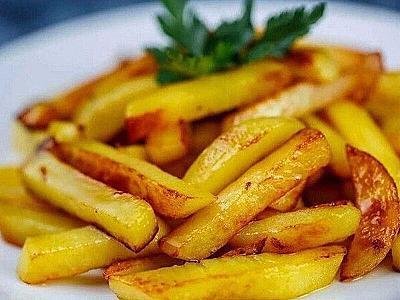 Kartofu dadlı qızartmağın