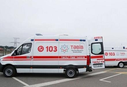 Nərimanov rayonunda binada yanğınla bağlı xəsarət alanların vəziyyəti