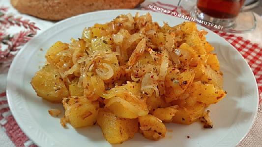 Kartofu soğanla qızartmayın