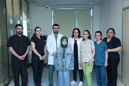 Şəhid polkovnik-leytenantın övladı ağır vəziyyətdən xilas edilib