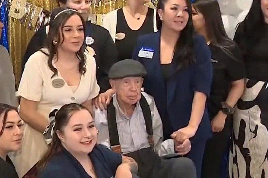 104 yaşlı kişi uzunömürlülük üçün ən yaxşı məhsulu