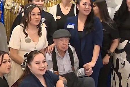 104 yaşlı kişi uzunömürlülük üçün ən yaxşı məhsulu