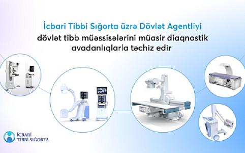Azərbaycan instrumental müayinələrin aparılması üçün 40 şüa diaqnostika avadanlığı alıb