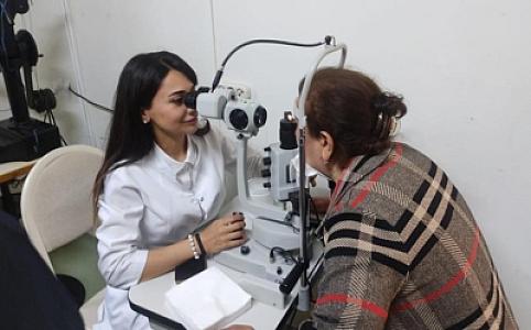 Sumqayıt Tibb Mərkəzi 120-dən çox vətəndaşı oftalmoloji müayinədən keçirib