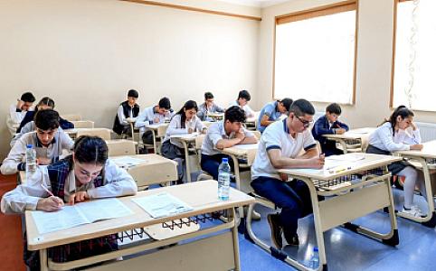 Sağlamlıq imkanları məhdud olan 17 nəfər buraxılış imtahanı verib